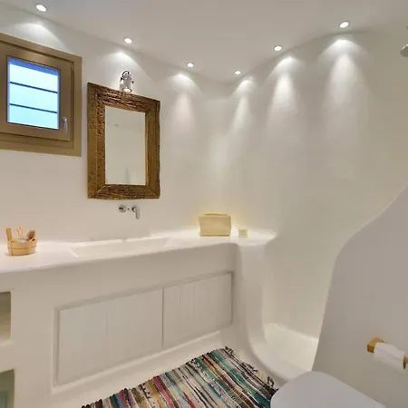 Villa Illustrious Mykonos - 4 Bedrooms - Mai - Private Pool & Bbq - Elia