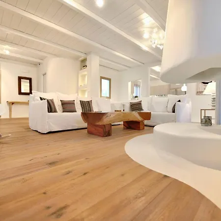 Villa Illustrious Mykonos - 4 Bedrooms - Mai - Private Pool & Bbq - Elia